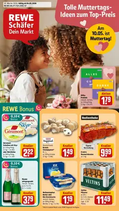 Vorschau von dem Prospekt des Geschäftes Rewe, gültig ab dem 04.05.2026