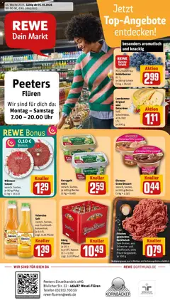 Vorschau von dem Prospekt des Geschäftes Rewe, gültig ab dem 05.10.2026