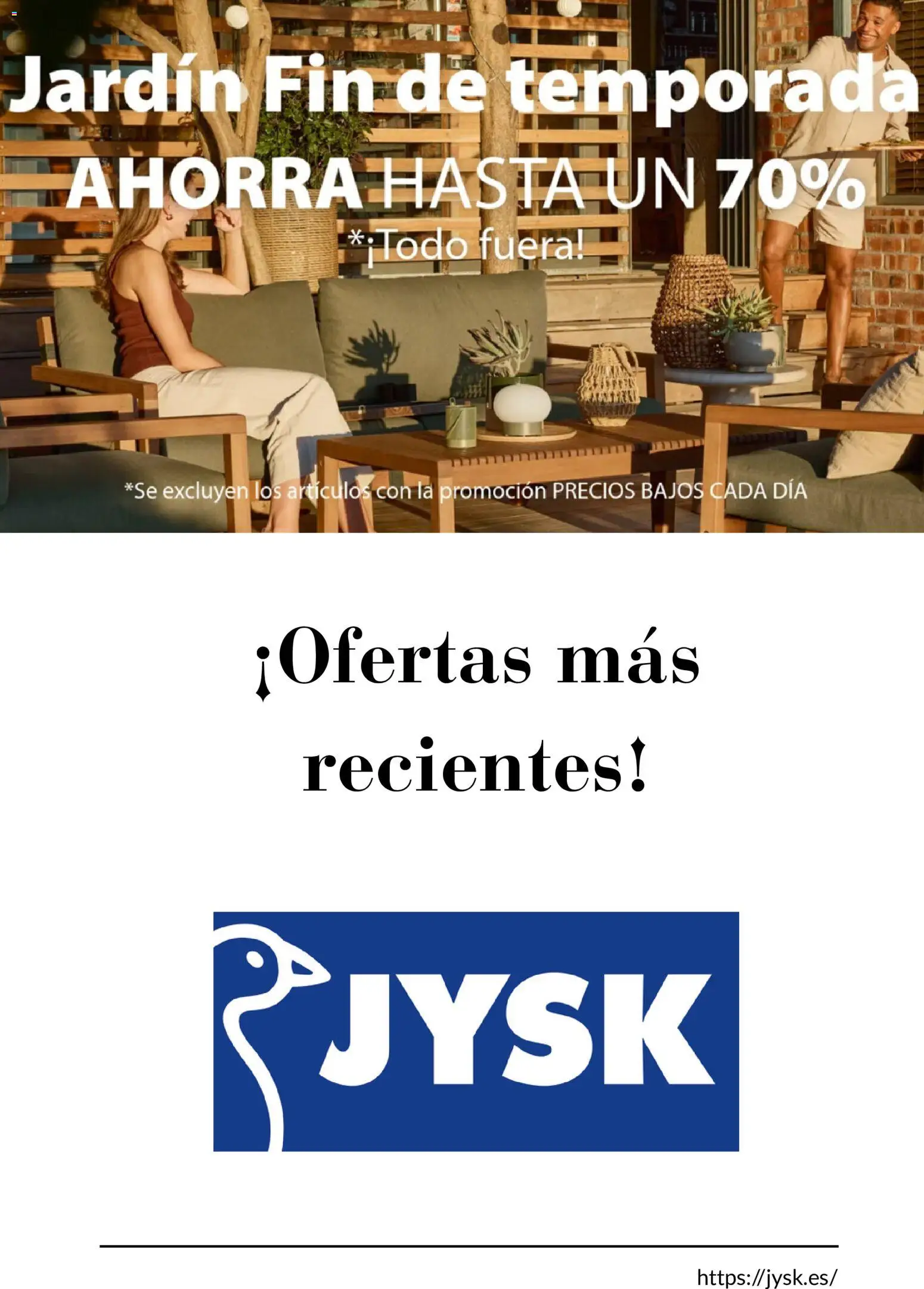 Vista previa del folleto de la tienda JYSK válido desde el 29/07/2026 