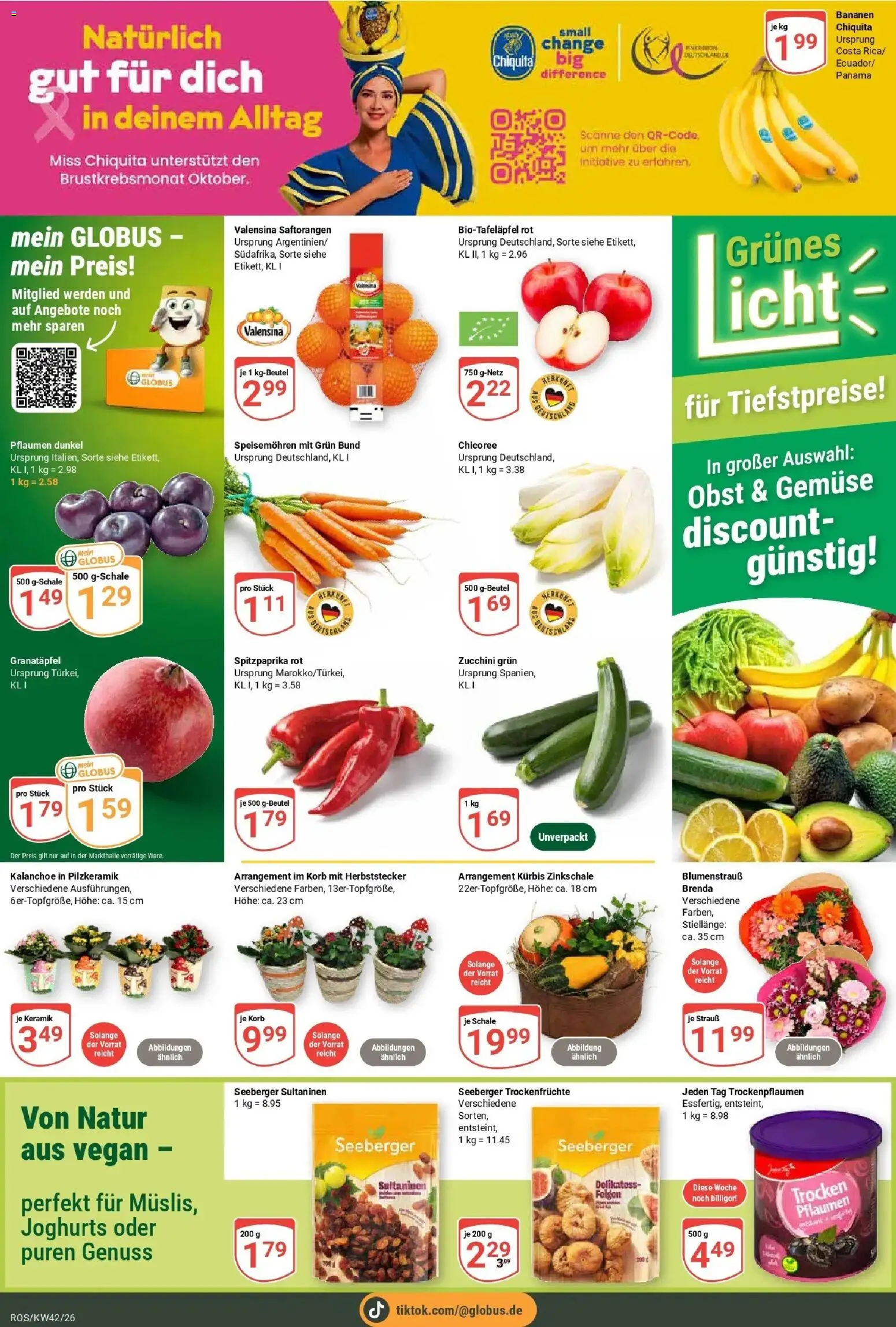 Vorschau von dem Prospekt des Geschäftes Globus, gültig ab dem 12.10.2026
