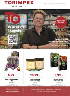 Pogląd gazetki "Torimpex gazetka" ze sklepu Torimpex ważnej od 19.10.2026