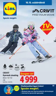 Lidl - Lidl Nonfood kínálatunk megtekintése, amely érvényes 2026.10.15.-től