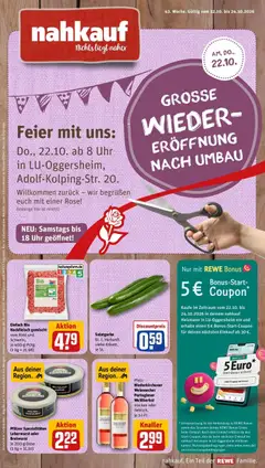 Vorschau von dem Prospekt des Geschäftes Rewe, gültig ab dem 19.10.2026