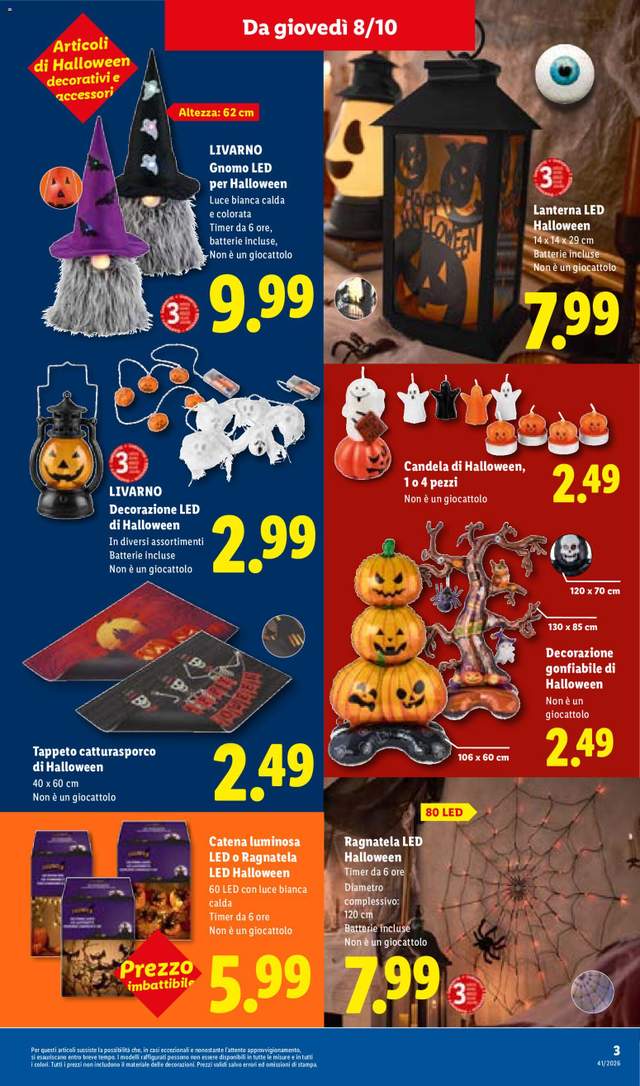 Nuovo volantino Lidl dal 08/10