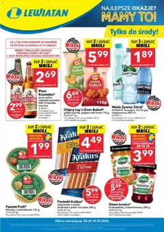 Pogląd gazetki "Lewiatan gazetka - W wielopakach taniej" ze sklepu Lewiatan ważnej od 08.10.2026