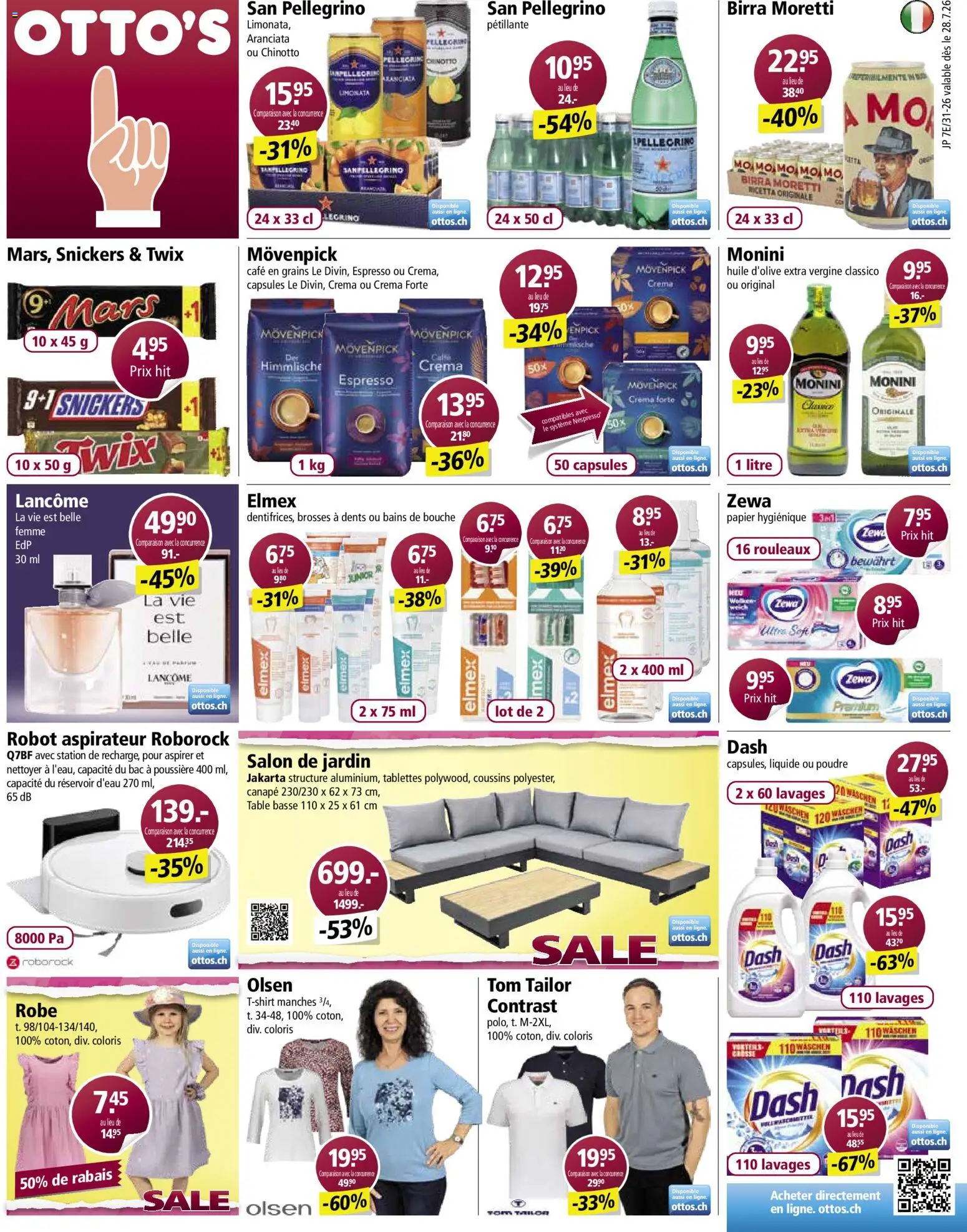 Vorschau des Merkblatts Otto's aktionen FR vom Shop Otto's gültig von 28.07.2026 bis 03.08.2026