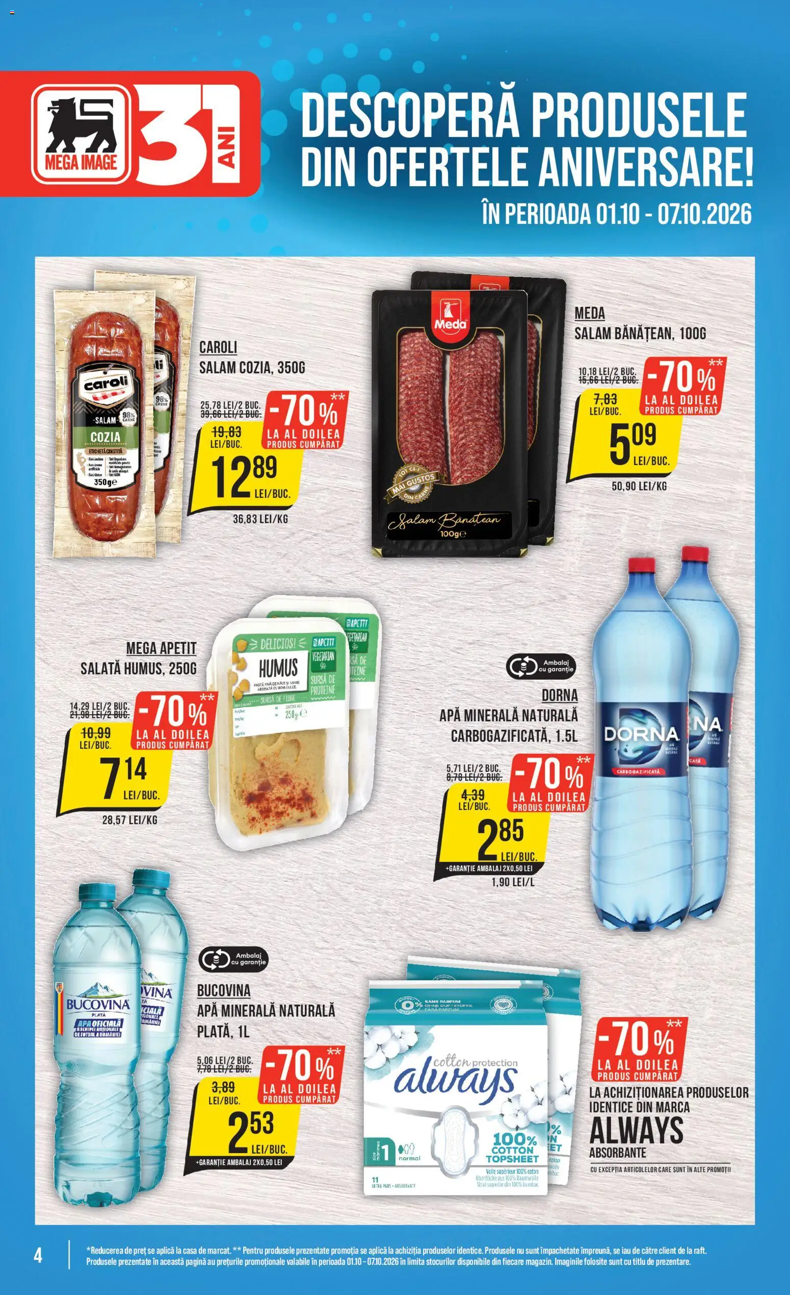 Previzualizarea de cataloage: Mega Image Mega Image Catalog valabil de la 01.10.2026
