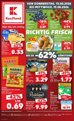 Vorschau von dem Prospekt des Geschäftes Kaufland, gültig ab dem 13.08.2026