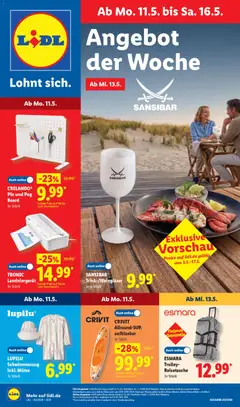 Vorschau von dem Prospekt des Geschäftes Lidl, gültig ab dem 11.05.2026