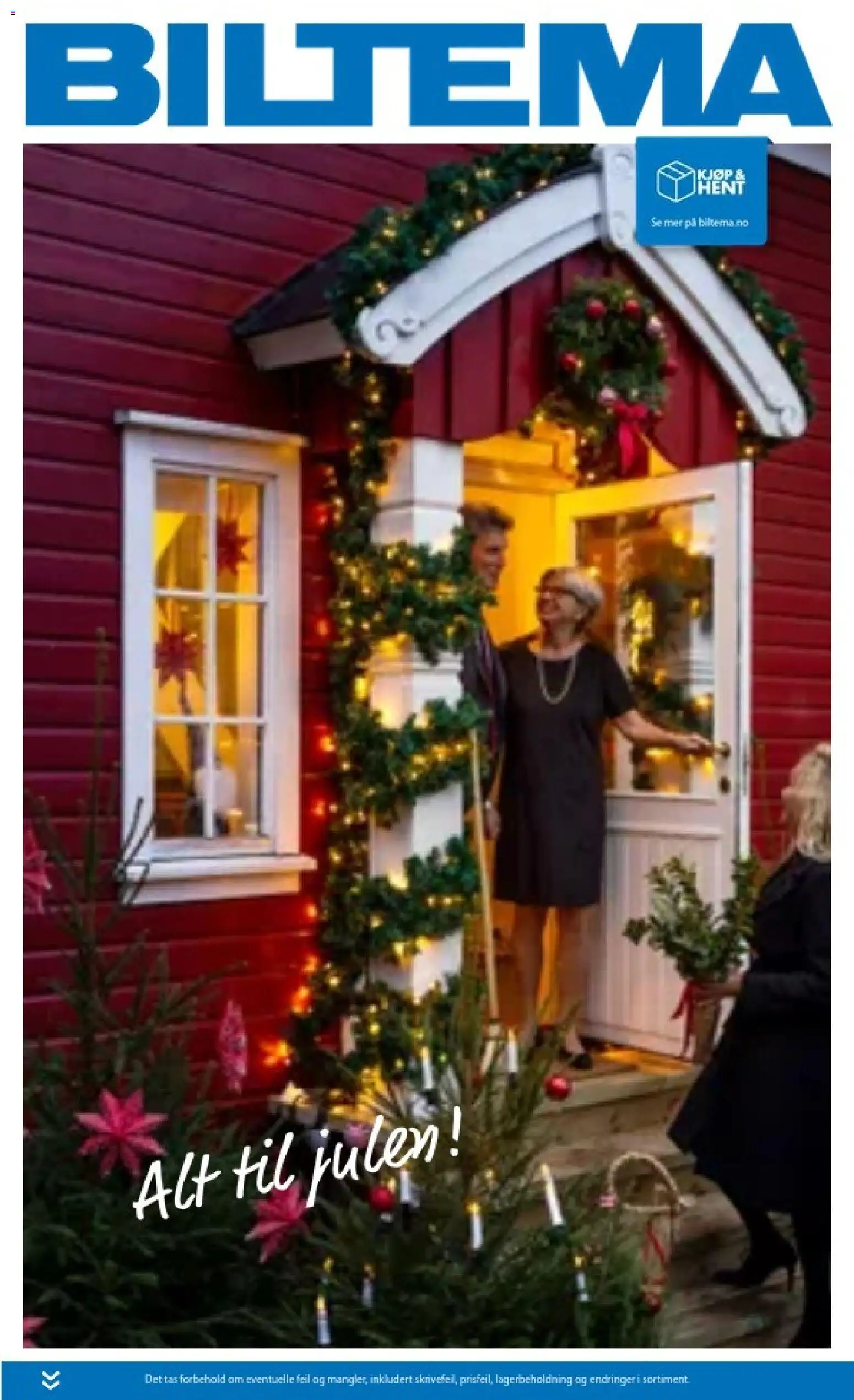 Forhåndsvis Biltema kundeavis julepynt fra butikk Biltema gyldig fra 18/10/2026