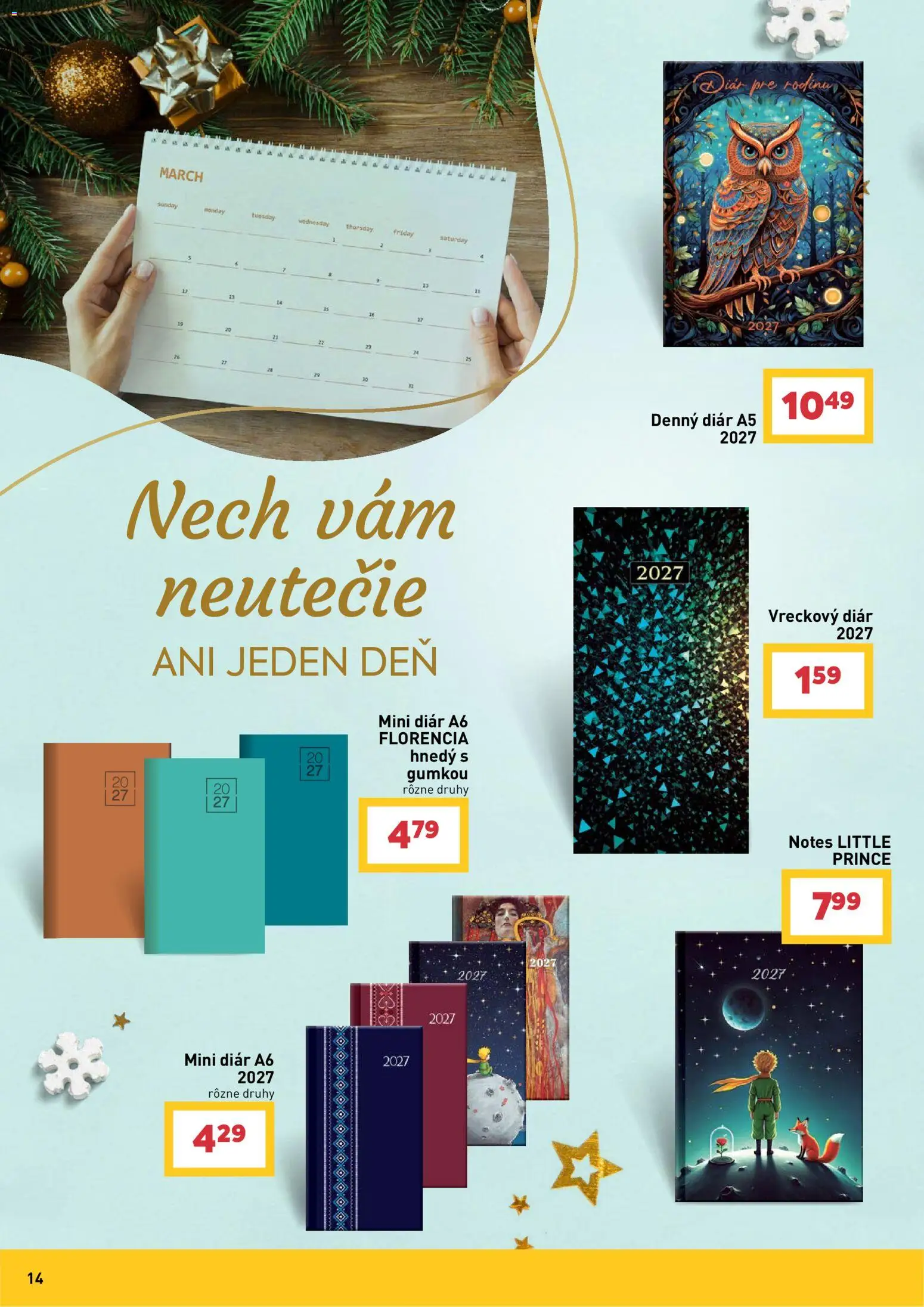 Náhľad Billa letáku platného od 14.10.2026 - Notebook