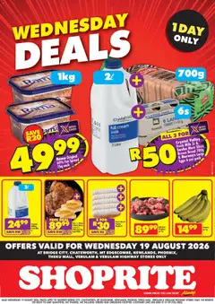 Preview of Shoprite flyer valid from 19/08/2026