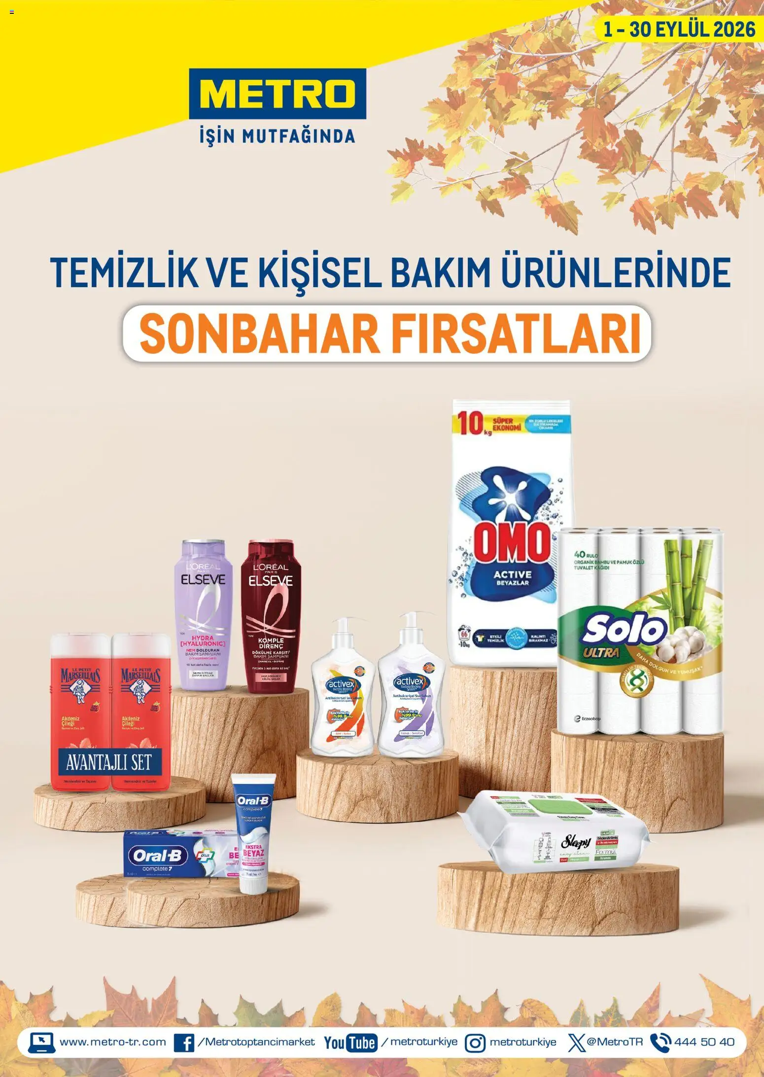 Metro Metro - Temizlik | Kişisel bakım 01.09.2026 - Broşürünün önizlemesi - Tuvalet, Tuvalet kağıdı
