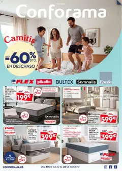 Vista previa del folleto de la tienda Conforama válido desde el 30/07/2026 