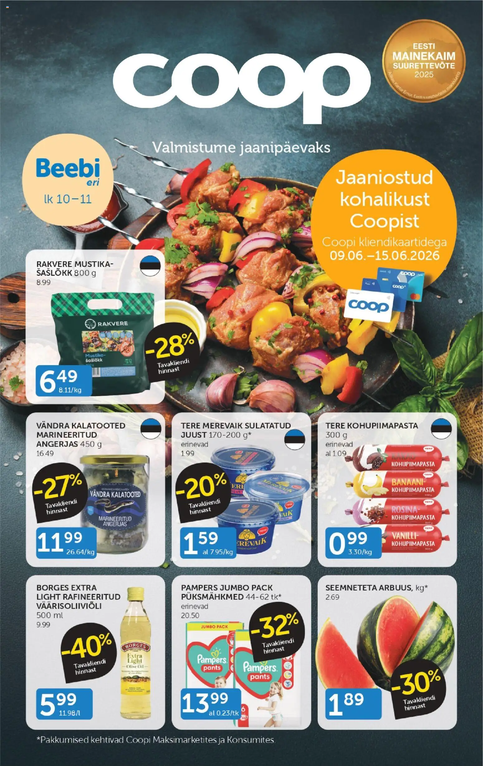 Coop kliendilehe eelvaade alates 09.06.2026