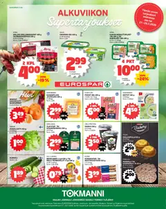 Kaupan Tokmanni Tokmanni - EUROSPAR esikatselu, voimassa 27/07/2026