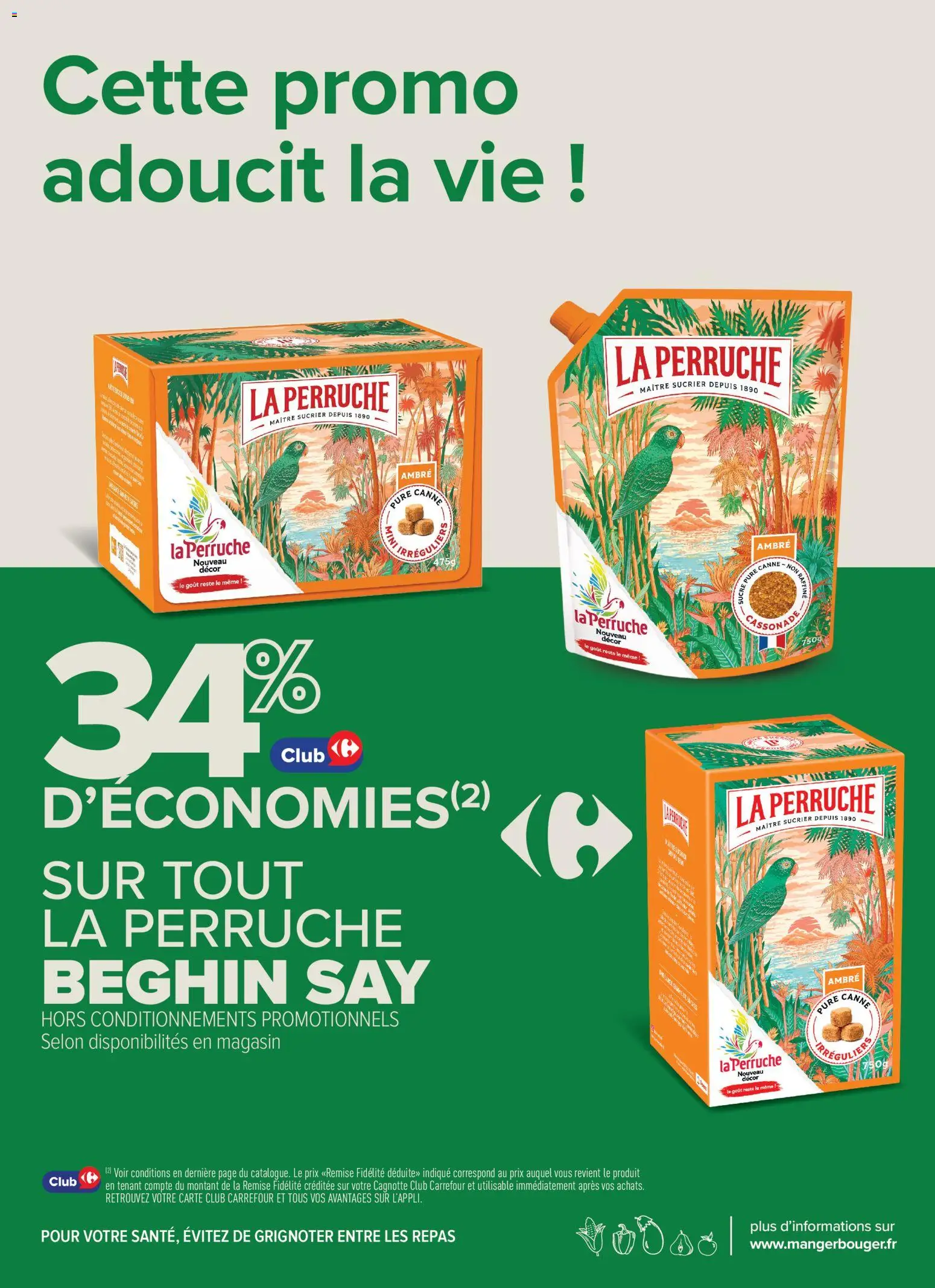 Prévisualisation de Carrefour contact catalogue du magasin Carrefour contact formulaire valide 03/11/2026 - Sucre, Sucrier