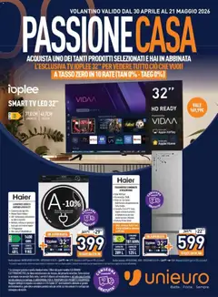 Anteprima dell'opuscolo Unieuro volantino dal negozio Unieuro valido da 30/04/2026