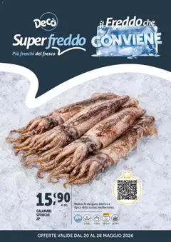 Anteprima dell'opuscolo Decò volantino Superfreddo dal negozio Decò valido da 20/05/2026
