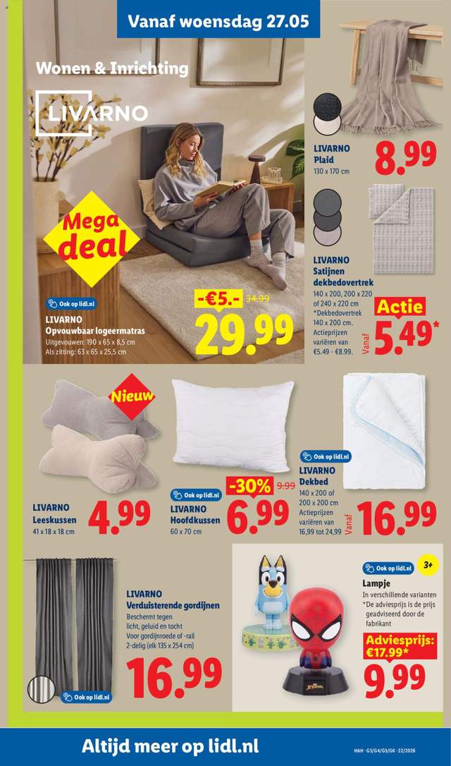 Nieuwe Lidl folder vanaf 25-05
