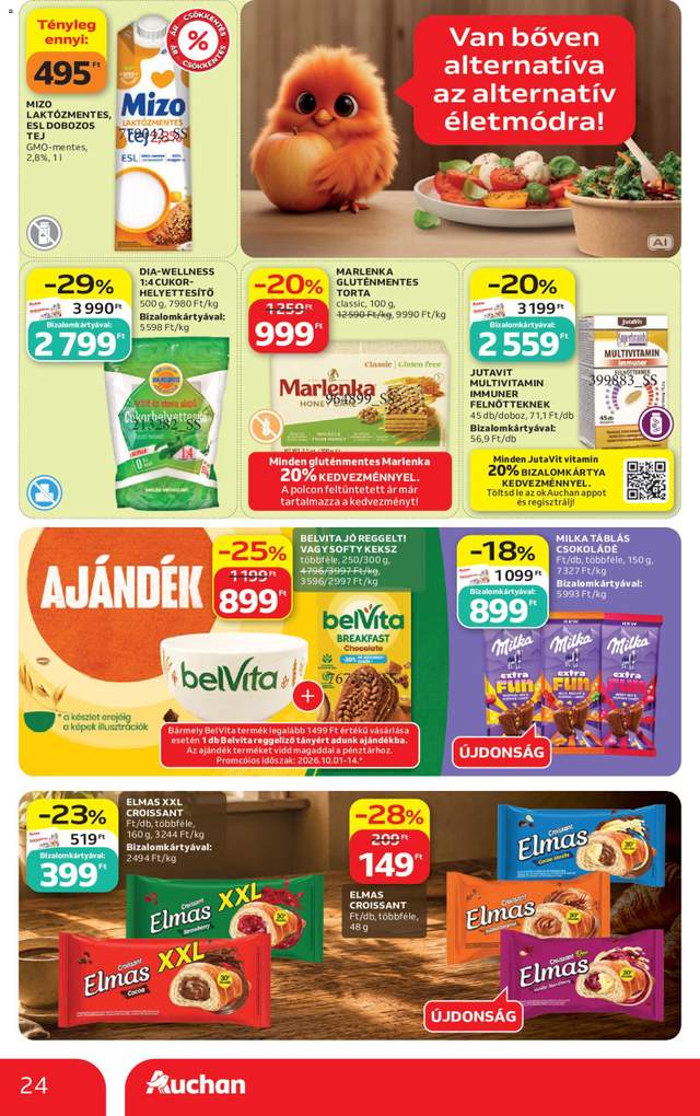 Új Auchan akciós újság 10.01.