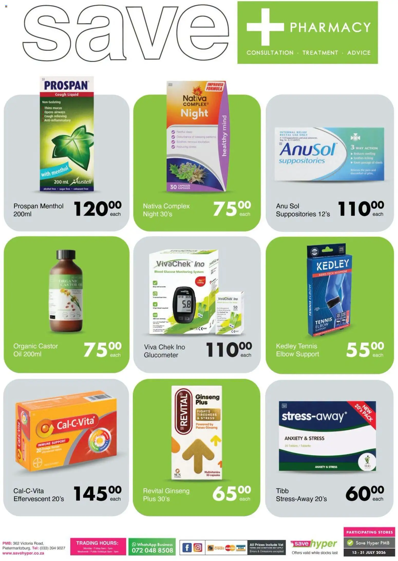 Preview of Save flyer valid from 13/07/2026