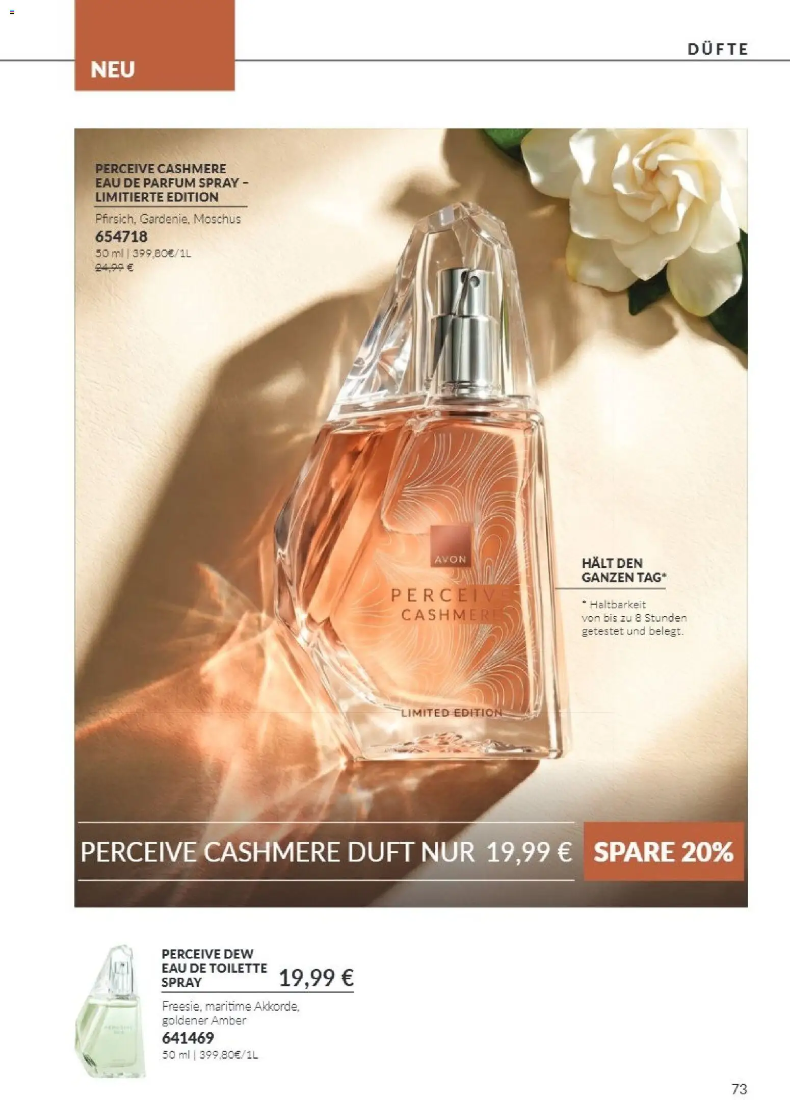 Vorschau von dem Prospekt des Geschäftes Avon, gültig ab dem 01.10.2026 - Toilette, Parfüm, Eau de Toilette, Duft, Eau de Parfum