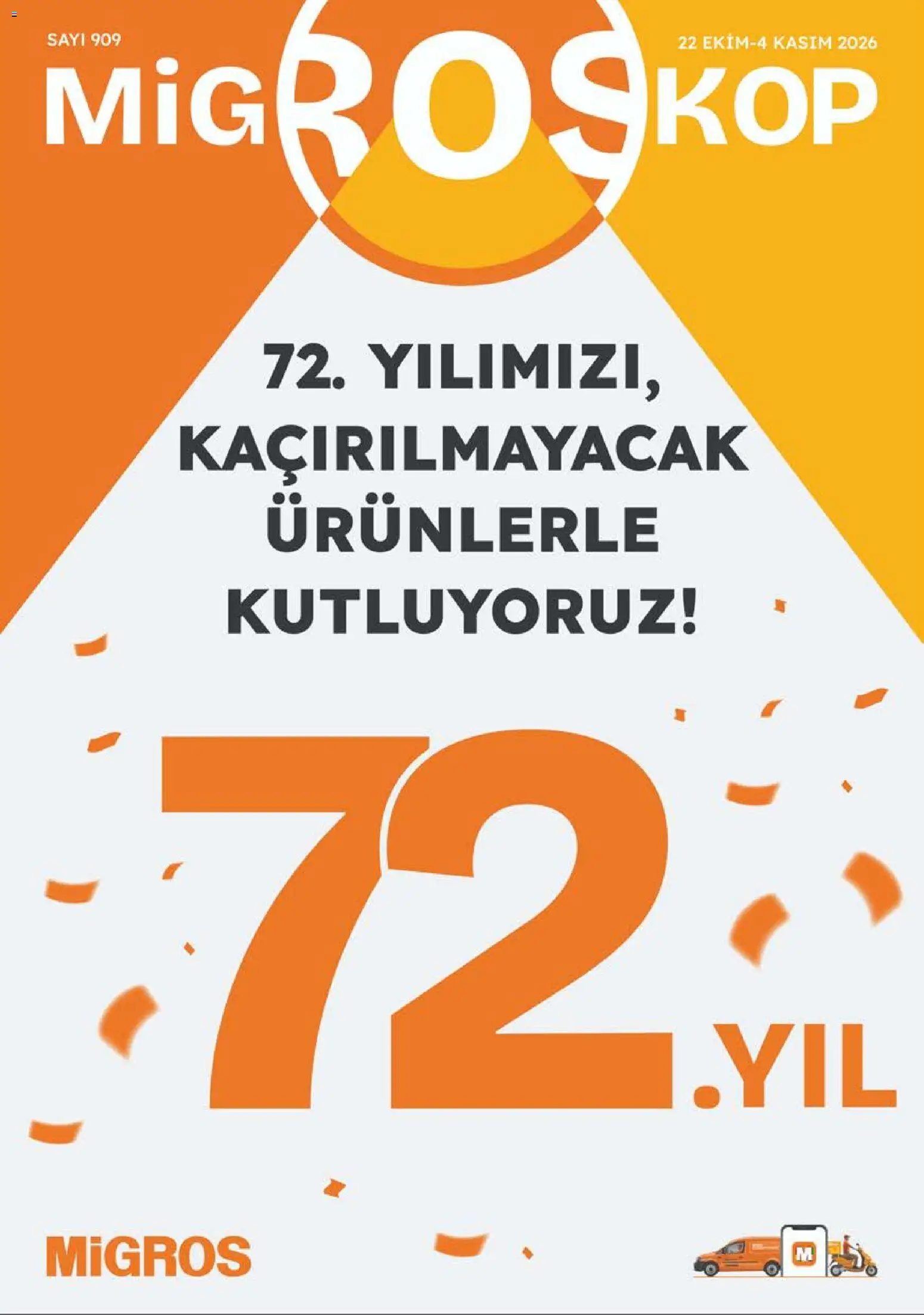 Migros Migros Katalog - Migroskop 22.10.2026 - Broşürünün önizlemesi