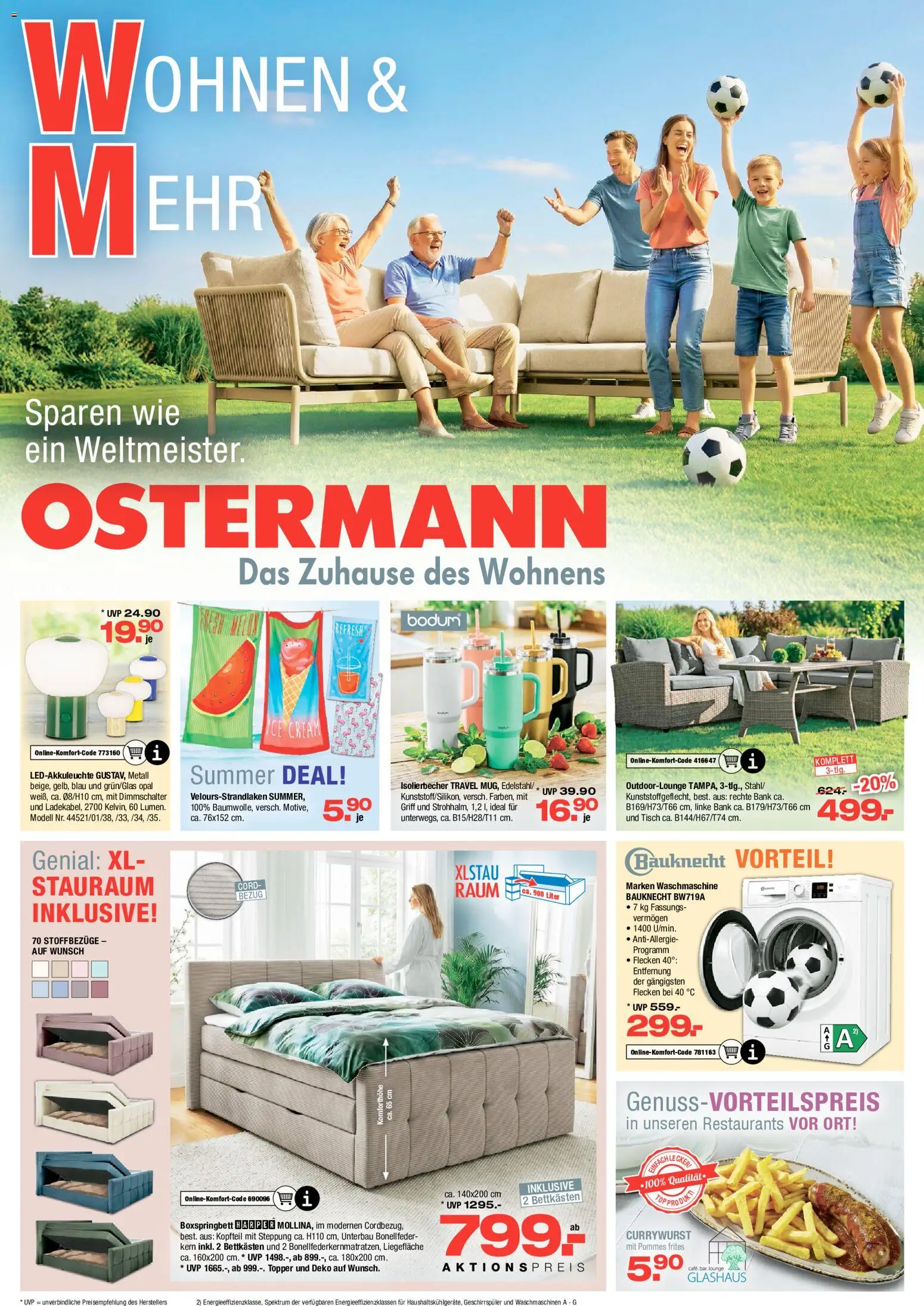 Vorschau von dem Prospekt des Geschäftes Ostermann, gültig ab dem 20.06.2026