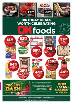 Preview of OK Foods flyer valid from 23/09/2026