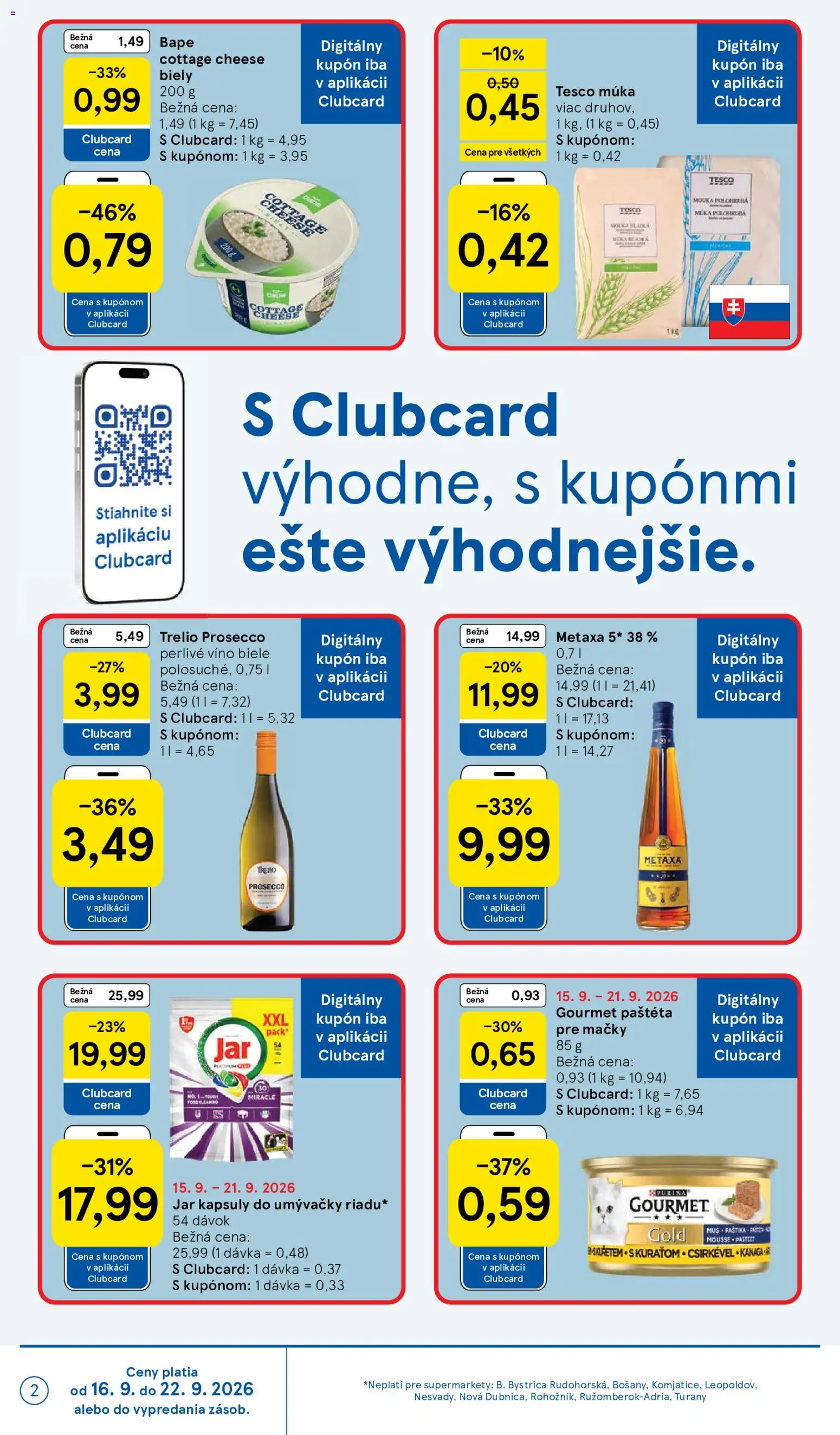 Náhľad Tesco letáku platného od 16.09.2026