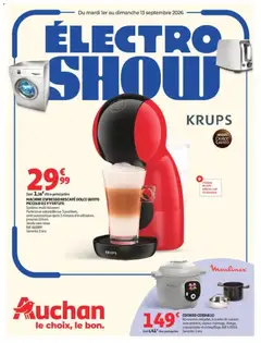 Prévisualisation de Auchan Electroshow du magasin Auchan formulaire valide 01/09/2026