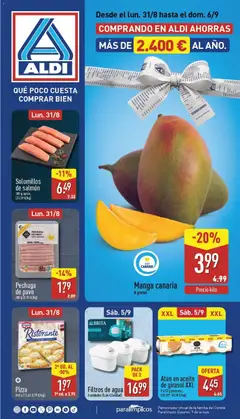 Vista previa del folleto de la tienda Aldi válido desde el 31/08/2026 