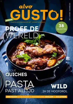 Prévisualisation de Alvo Gusto du magasin Alvo formulaire valide 01/10/2026