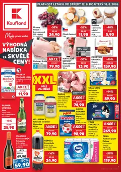 Náhled nabídky: Kaufland Kaufland leták - Praha 8 platný od 12.08.2026