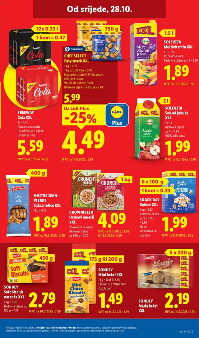 Novi Lidl katalog od 26.10.
