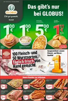 Vorschau von dem Prospekt des Geschäftes Globus, gültig ab dem 10.08.2026