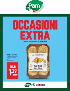 Anteprima dell'opuscolo PAM volantino Occasioni Extra dal negozio PAM valido da 08/10/2026