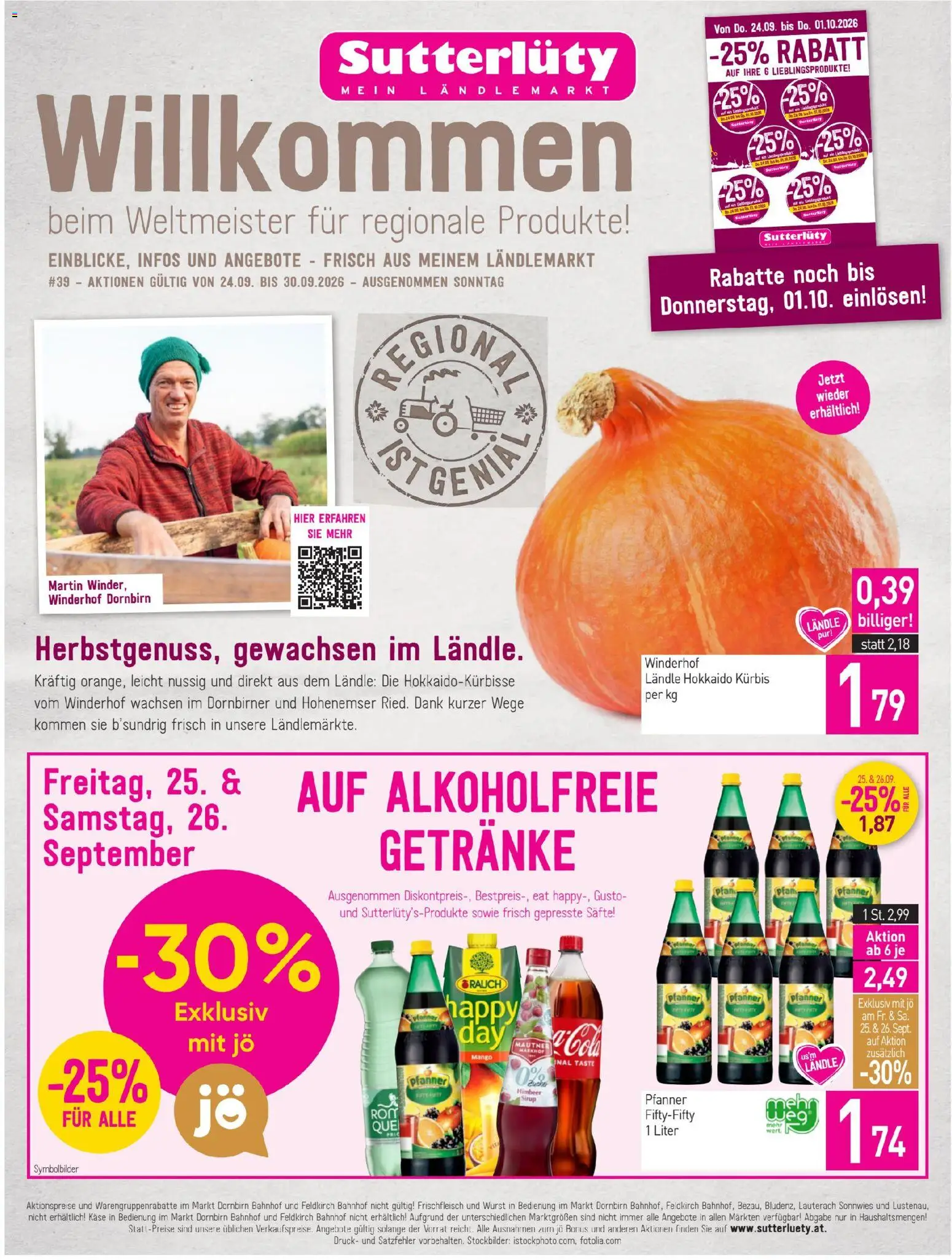 Vorschau der Angebote: Sutterlüty Sutterlüty Flugblatt gültig ab 24.09.2026