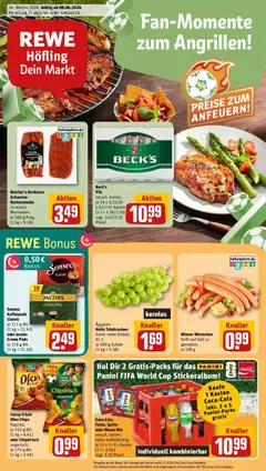 Vorschau von dem Prospekt des Geschäftes Rewe, gültig ab dem 08.06.2026