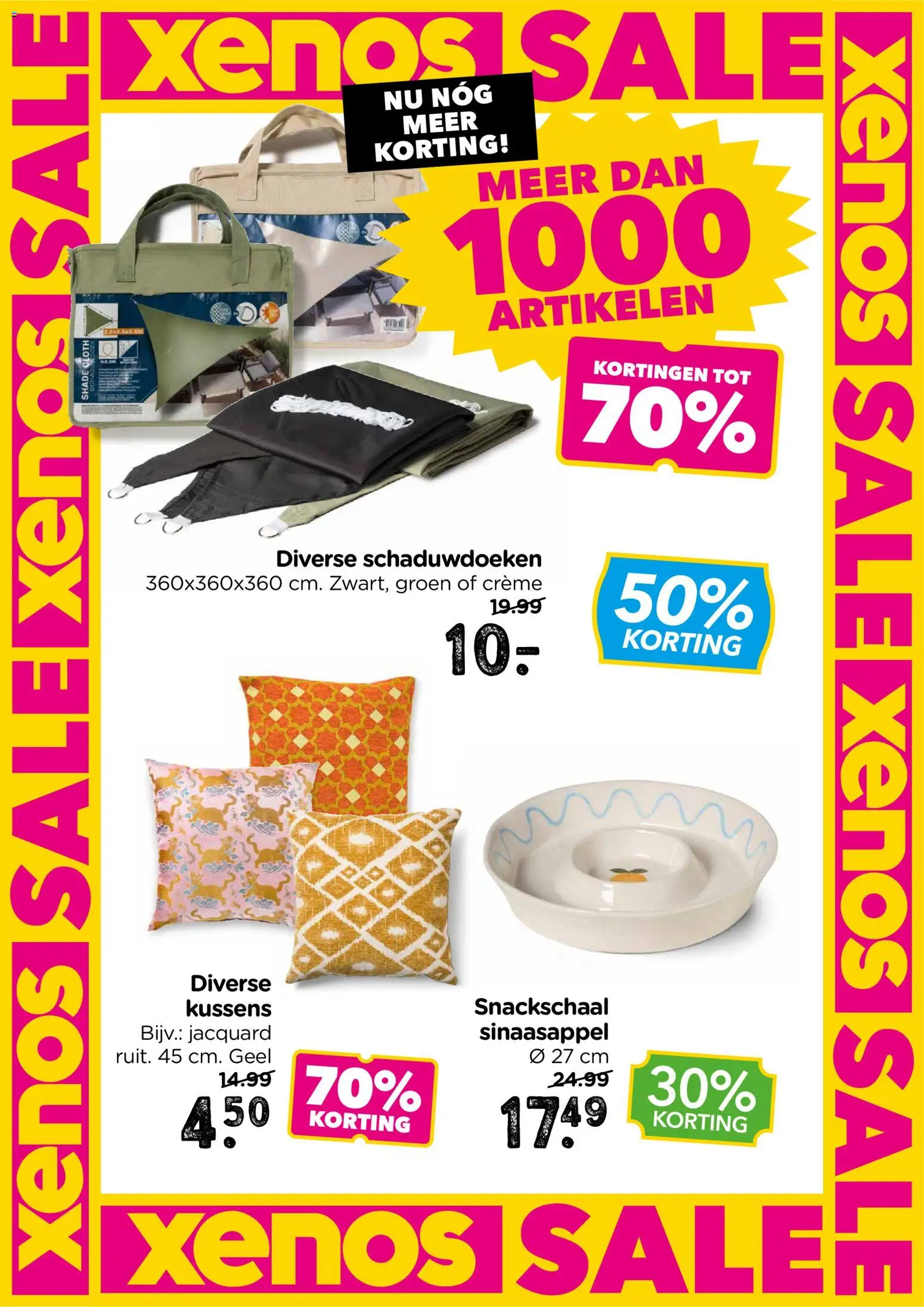 Voorbeeld van Xenos folder van winkel Xenos geldig vanaf 06-07-2026