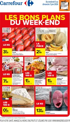 Prévisualisation de Carrefour les bons plans du week-end du magasin Carrefour formulaire valide 05/06/2026