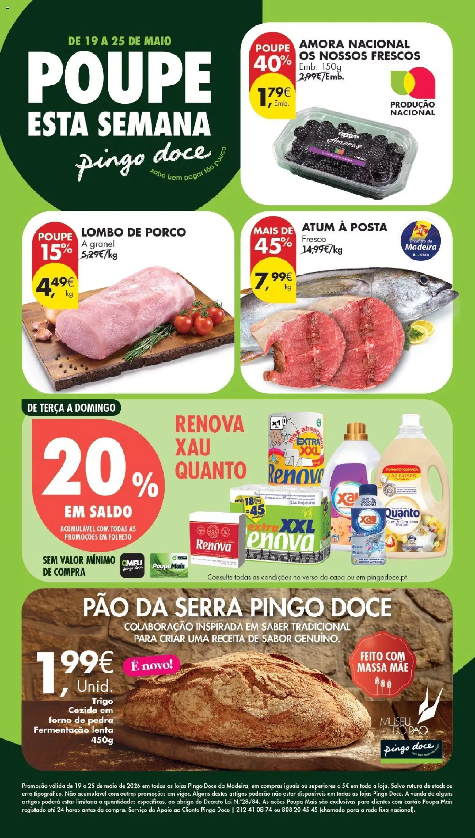 Pré-visualização do folheto da loja Pingo Doce válida a partir de 19/05/2026