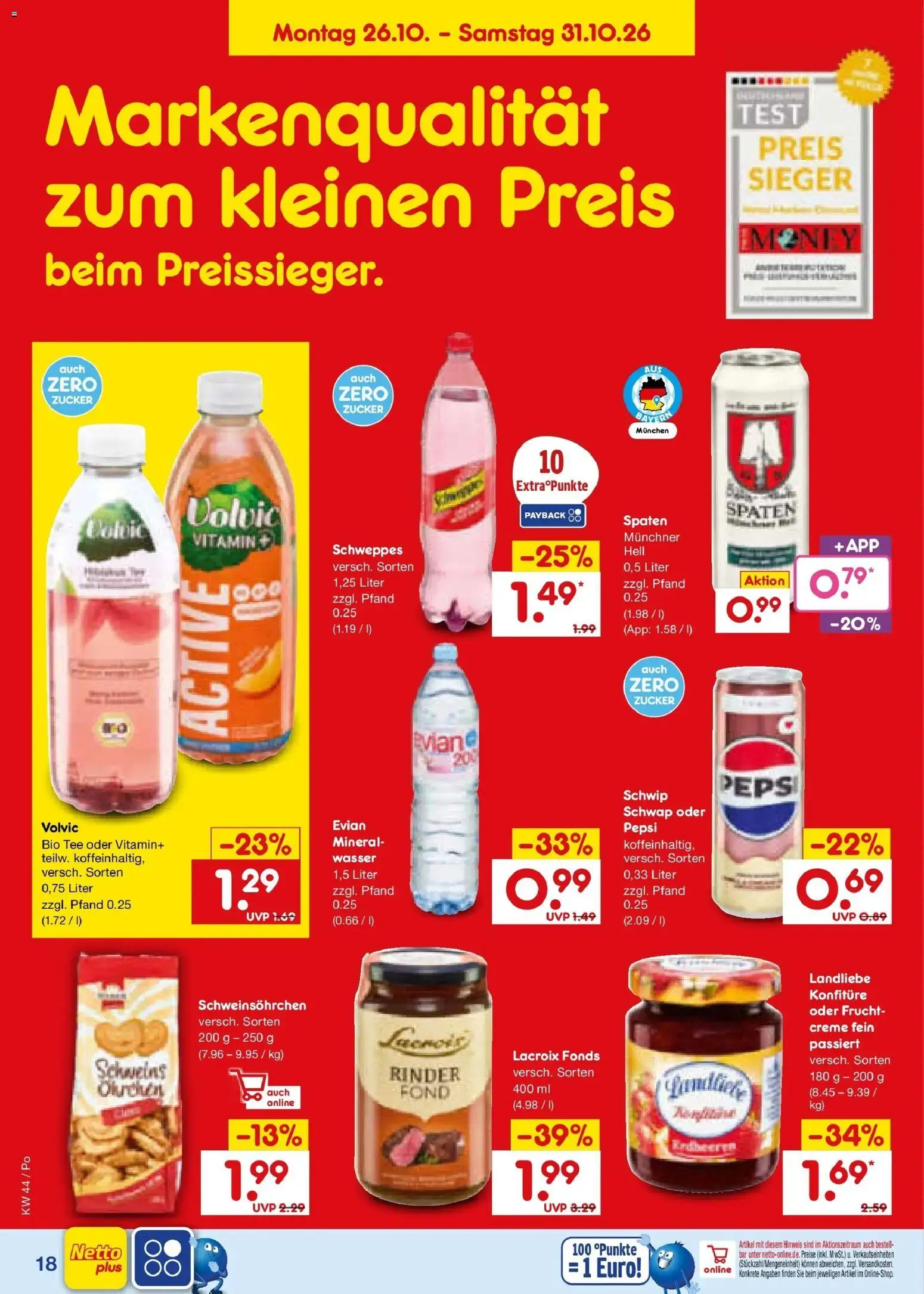 Vorschau von dem Prospekt des Geschäftes Netto Marken-Discount, gültig ab dem 26.10.2026