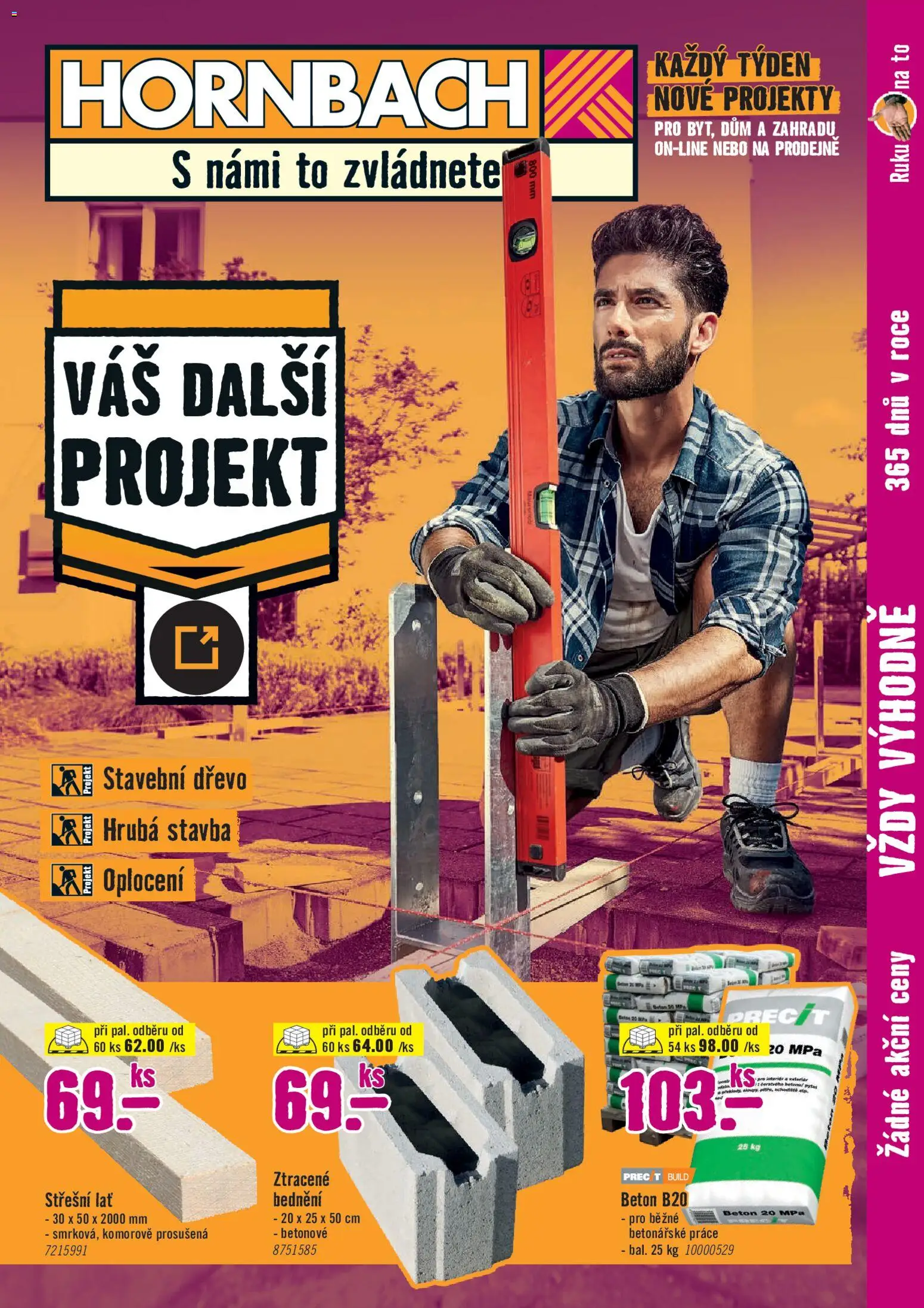 Náhled nabídky: HORNBACH HORNBACH leták - Stavebniny platný od 26.08.2026 - Vál