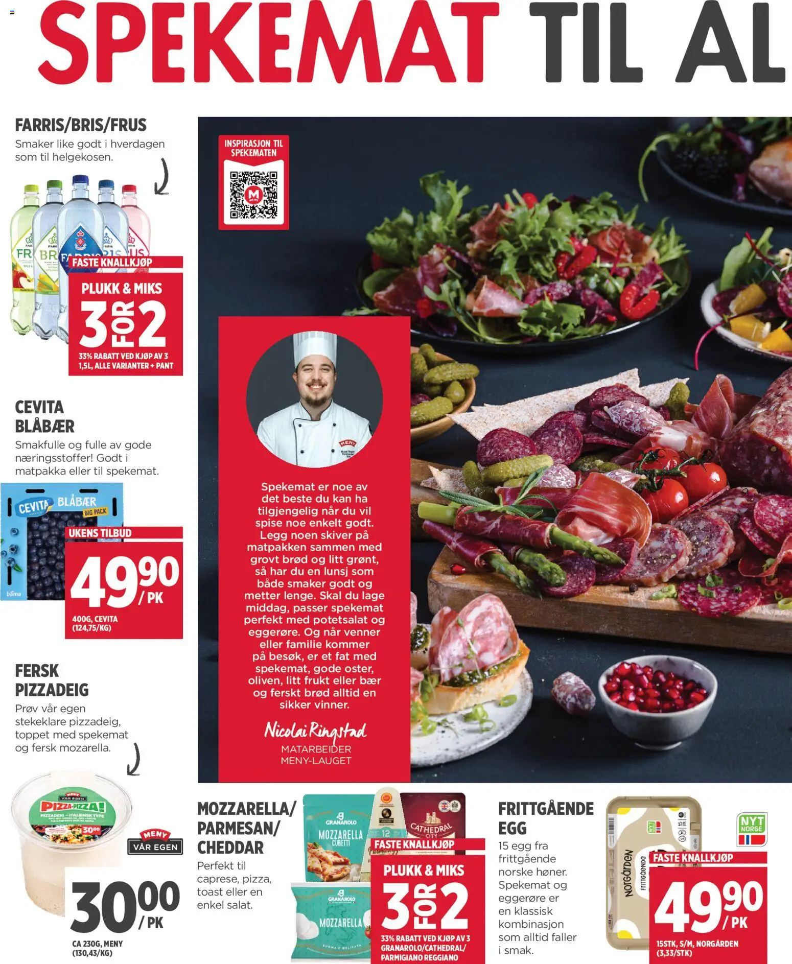 Forhåndsvis Meny kundeavis fra butikk Meny gyldig fra 24/08/2026
