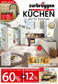 Vorschau von dem Prospekt des Geschäftes Zurbrüggen, gültig ab dem 12.09.2026