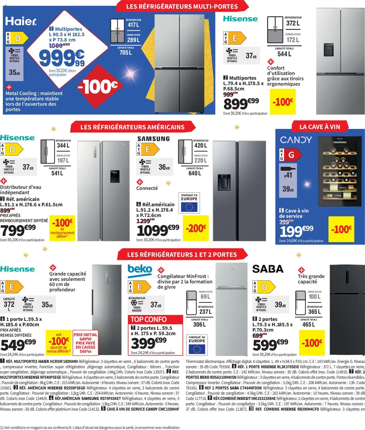Prévisualisation de Conforama catalogue du magasin Conforama formulaire valide 27/10/2026