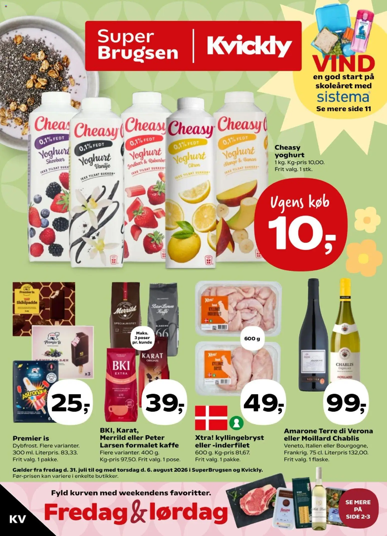 Eksempel på tilbudsavis Kvickly - Tilbudsavis uge 31 fra butik Kvickly gyldig fra 31/07/2026