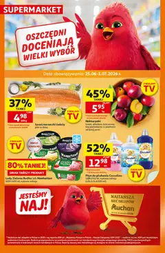 Pogląd gazetki "Auchan gazetka" ze sklepu Auchan ważnej od 25.06.2026